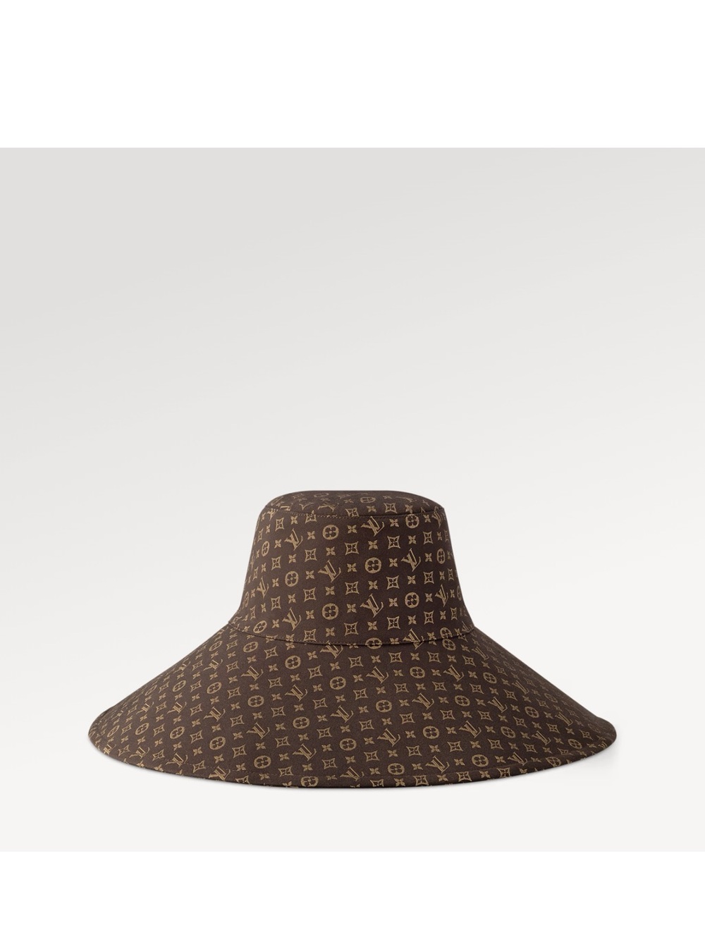 Louis Vuitton Monogram Wide-Brim Bucket Hat in Brown - Picture 7 of 8